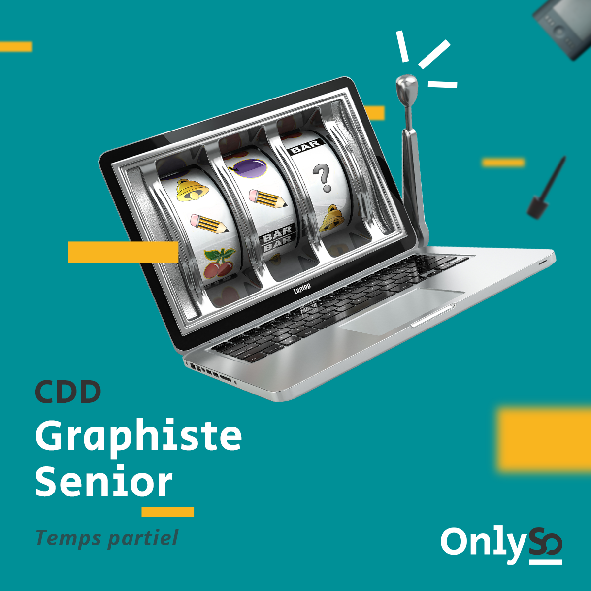 #JobAlert | D'humeur chanceuse ? 🍀 Notre pôle créa cherche son porte-bonheur pour empocher le #Jackpot ! 🤩

On recrute un.e #Graphiste Senior en #CDD dès septembre à Lyon (temps partiel) 📅

👉taleez.com/apply/u9tp34

#SocialMedia #Recrutement #i4Emploi #Job #Emploi #OnlyLyon