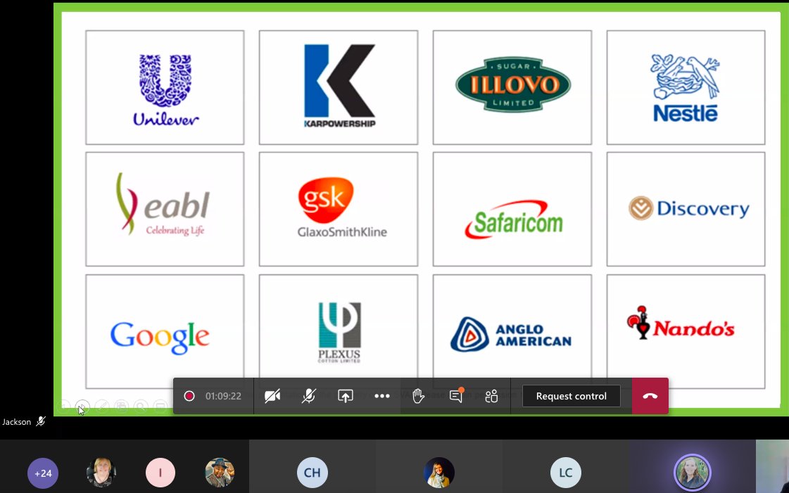 GaylinJee's tweet photo. Some of the companies involved in efforts to make a difference. There is no perfect - we are all on a journey ... 
@TiekieB @LGITSmart #SparkEvent https://t.co/M1wze0wq4o