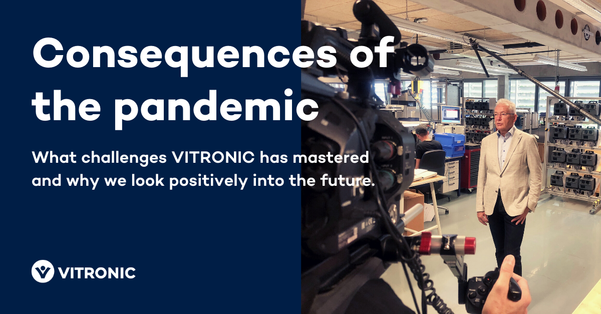 VITRONIC's tweet photo. Yesterday our founder Norbert Stein talked about the situation of VITRONIC during #COVID19 in a tv program of @hrPresse: mex. das marktmagazin. Here you can see which challenges we have mastered and why we are looking positively into the future: https://t.co/0GqVF7WLrc
#Corona https://t.co/hI882cn97D