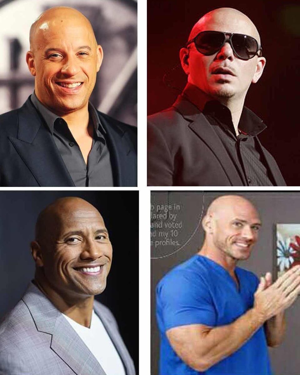 theballykis's tweet photo. Four most successful bald guys from their respective fields https://t.co/TaOw3qdi18
