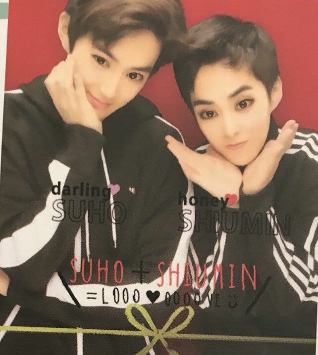 Darling Suho and Honey Xiumin please