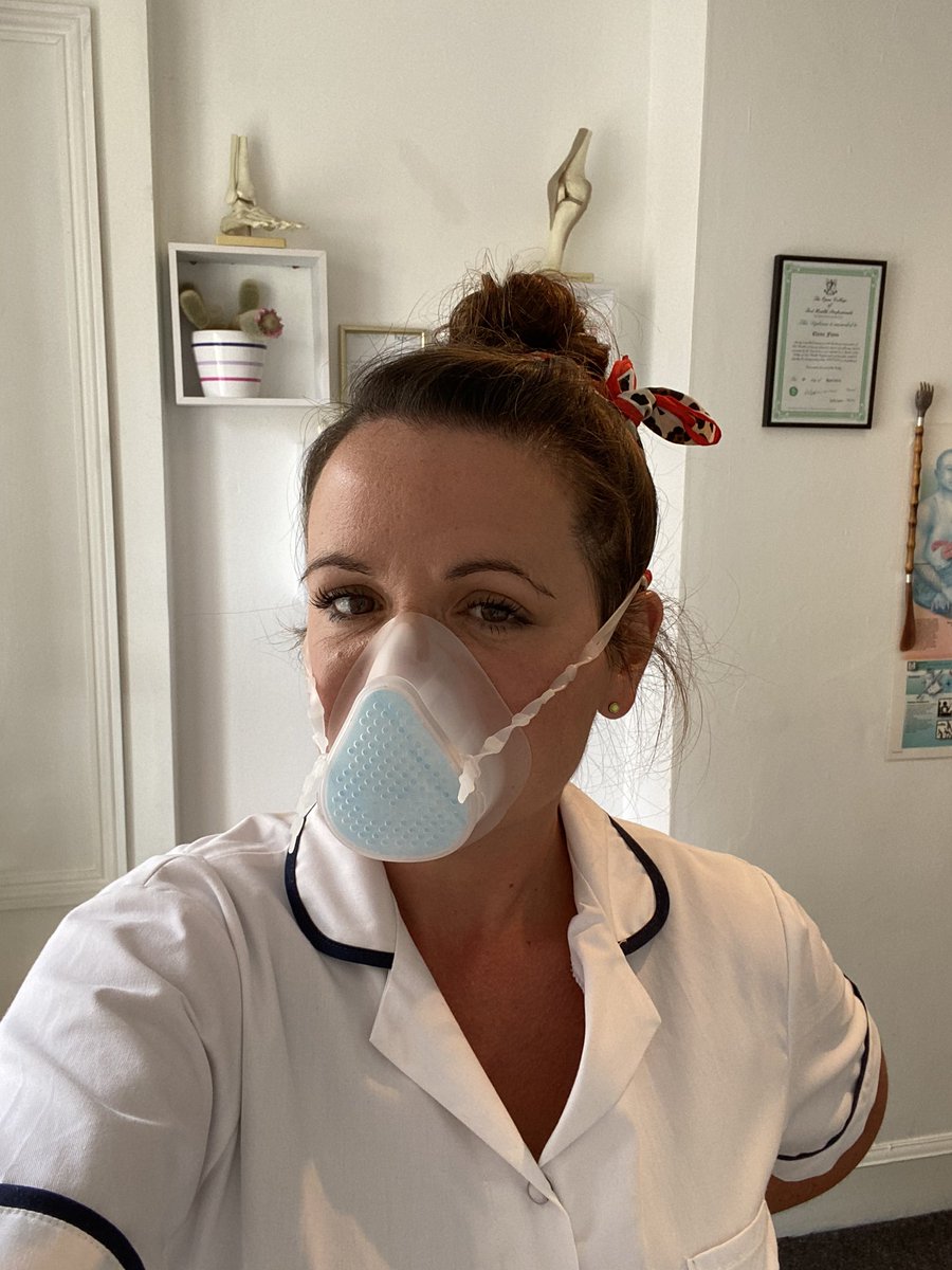 ChiropodyFlynn's tweet photo. Thankyou @TalarMade for my new eco breath mask #onemask #ecobreath #oneplanet https://t.co/6w6ddirKIO