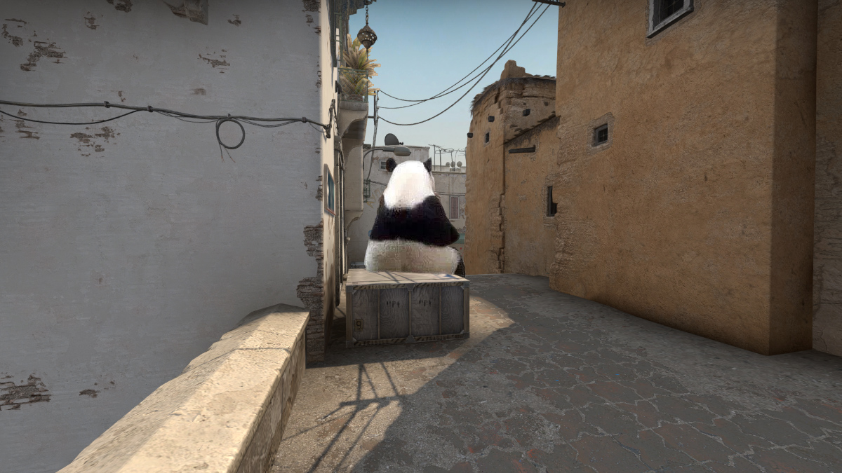 BLASTPremier's tweet photo. Me waiting around on A site when the opponents just keep rushing B every round 🐼

#BLASTPremier https://t.co/i6trkaJWcl