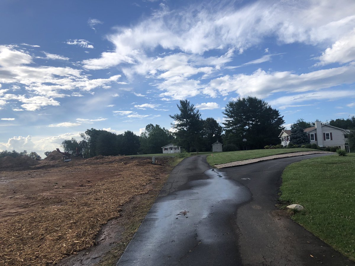 1212Marilyn's tweet photo. The destruction continues. In a teeny, tiny rural neighborhood. Imagine a quiet place with wetland forest, a healthy ecosystem and home to wildlife. Now imagine this. Who does this? Chris Eller. Chris Day. Their cronies. Shameful. Adding 1,000 people here is scary. And wrong. https://t.co/JSwRF0I1dC