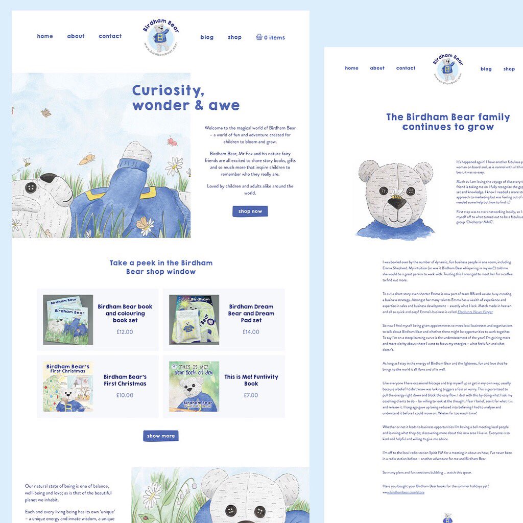 When a little bear told us he needed a new home, we just couldn’t turn down that cute little face 🐻 The new website for Birdham Bear is now live! 🚀 birdhambear.com