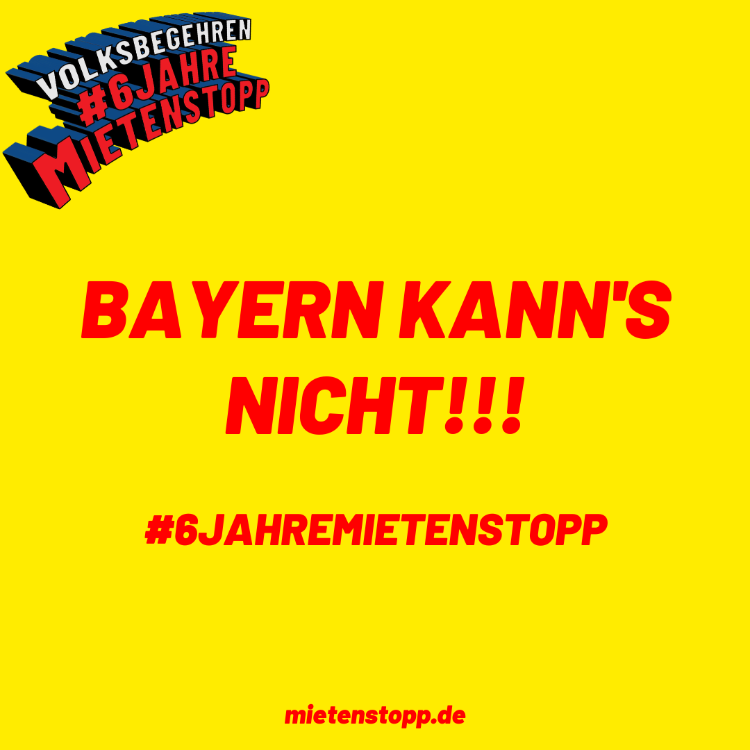 Mietenstopp.Bayern tweet media