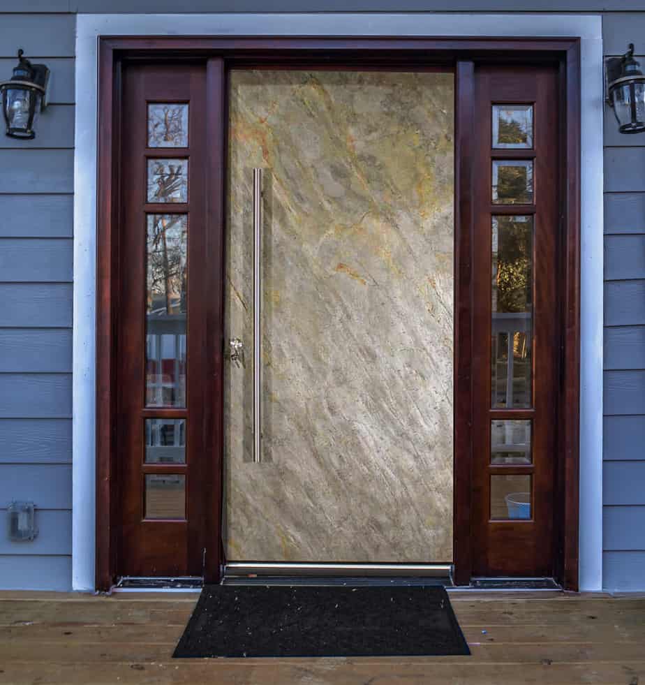lite_stone's tweet photo. These amazing doors made by @CamelGlass use our Silver Grey and Burning Forest 240 x 120cm slate veneer. order sheets and samples today - https://t.co/4YvMSdPAoY #interiors #tiles #stone #slate #veneer #featurewalls #design https://t.co/sJsqvy4qIr