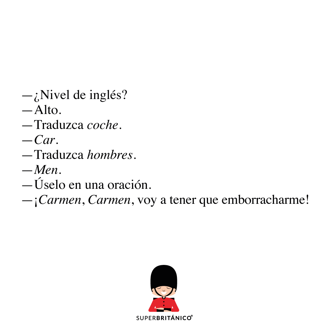 Superbritanico's tweet photo. Felicidades, Carmen, está usted contratada. 👇🏻 https://t.co/p6Q4gV5rTR