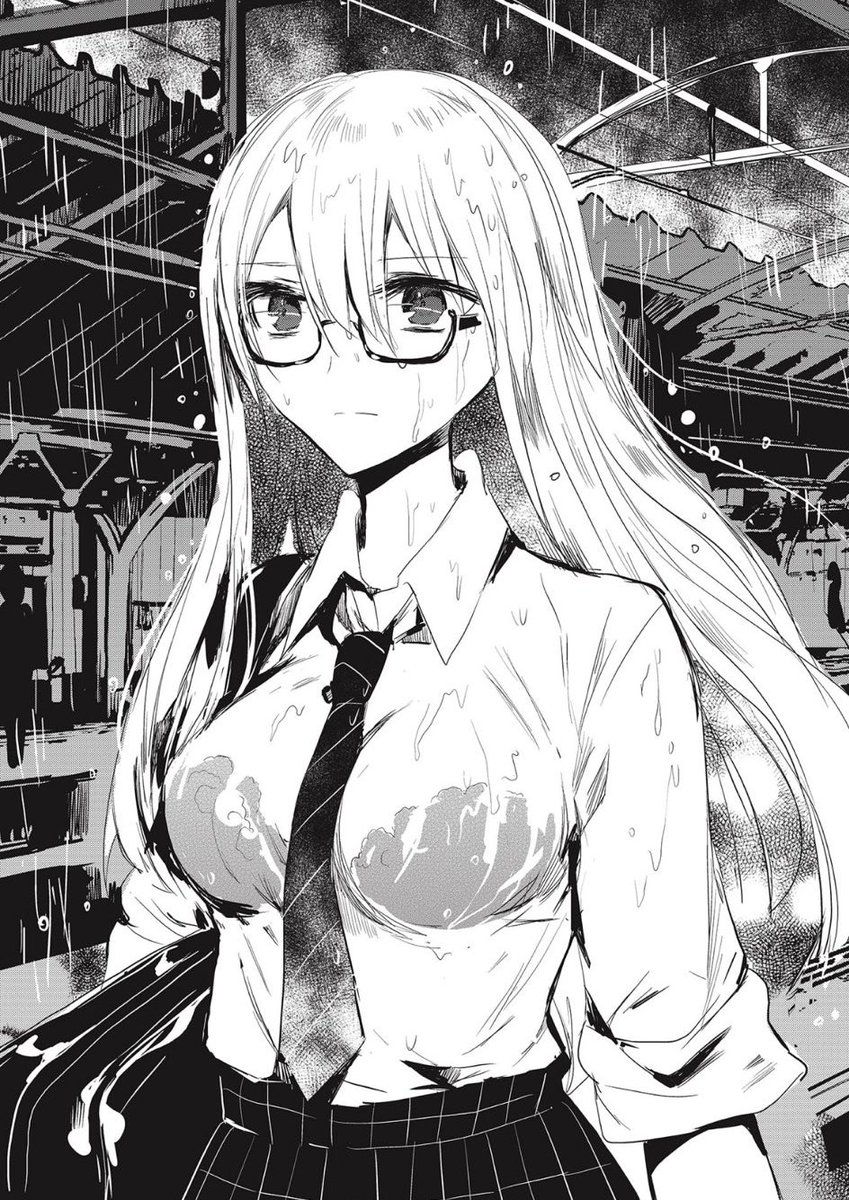 代々木駅で可愛いおさげ女子が綺麗なメガネっ子に憧れる百合です 