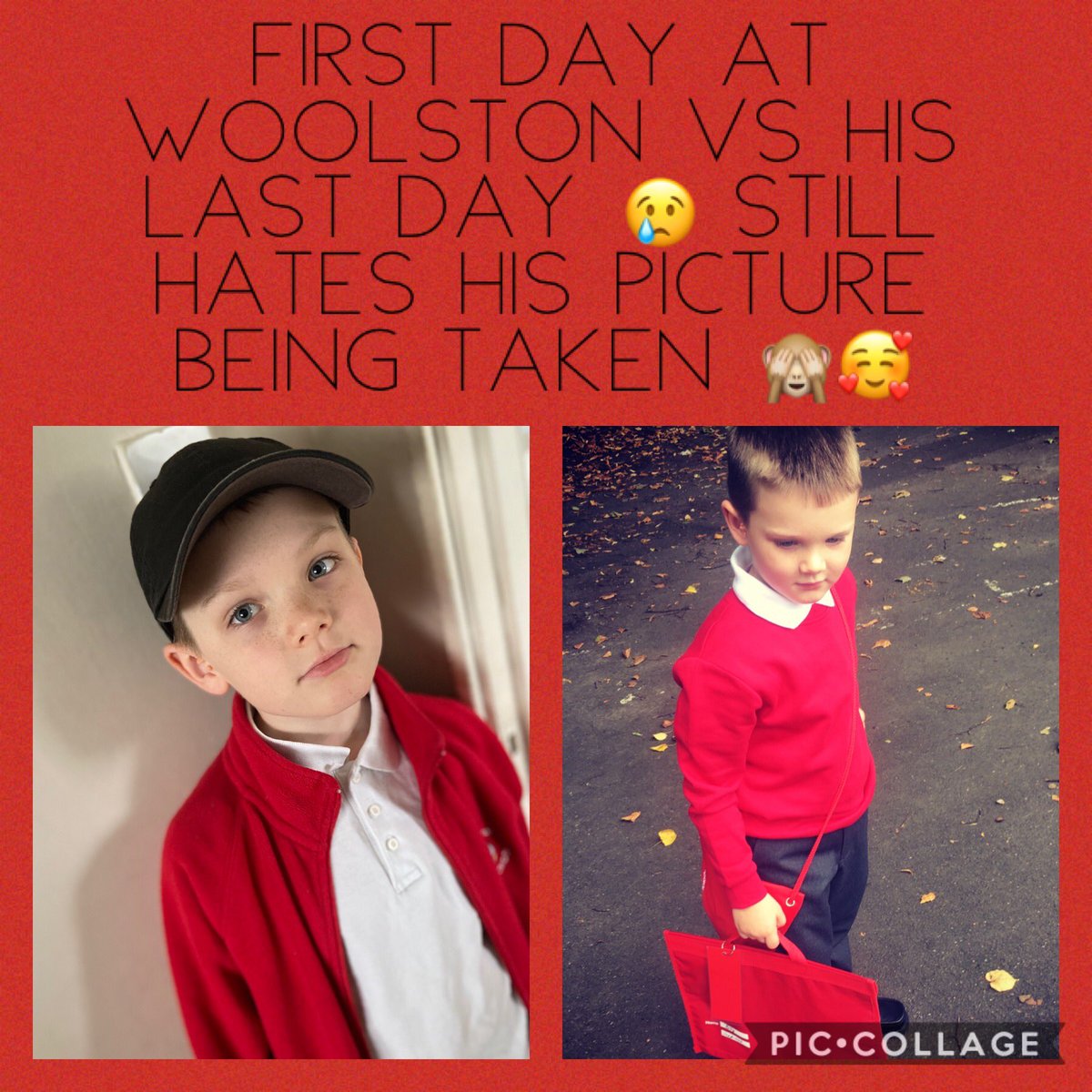 Billy’s last day @WoolstonInfant today. Thank you for everything over the last 3 years. Have a good day little man <a href="/Gem__woodward/">Gemma Polden</a>
