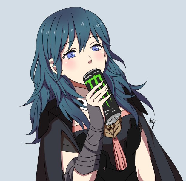 AngelicPixel's tweet photo. 💙 #FireEmblem #FireEmblemThreeHouses #Byleth #FireEmblemByleth #FE3H #MonsterEnergy #drawing #fanart #anime #digitalart https://t.co/UXmJHVOV4W