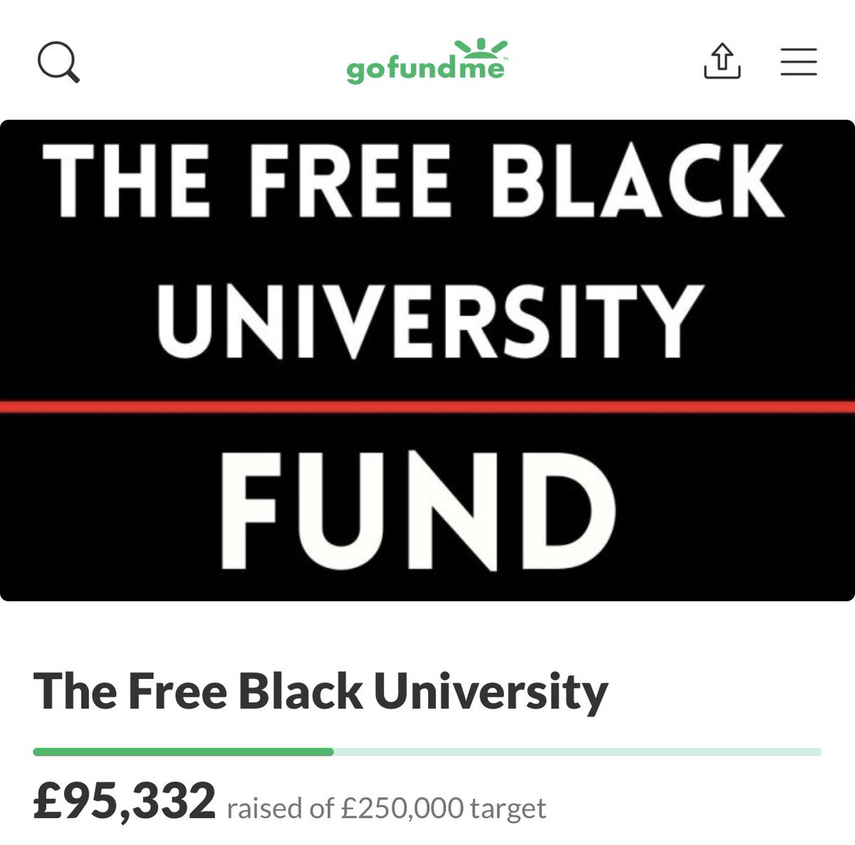 Wow! We’re so so close to reaching £100,000 🤯🤯🤯. Truly, thank you to every single person that has supported us thus far. Can we make it to £100,000 before the end of their week???

gf.me/u/x63ray