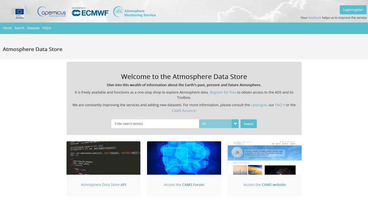 How does the #CopernicusAtmosphere Monitoring Service's new #AtmosphereDataStore bridge the gap between data and decision-makers, including scientists, business leaders and policymakers?

Find out in this week's #CopernicusObserver➡️bit.ly/3gINDnN