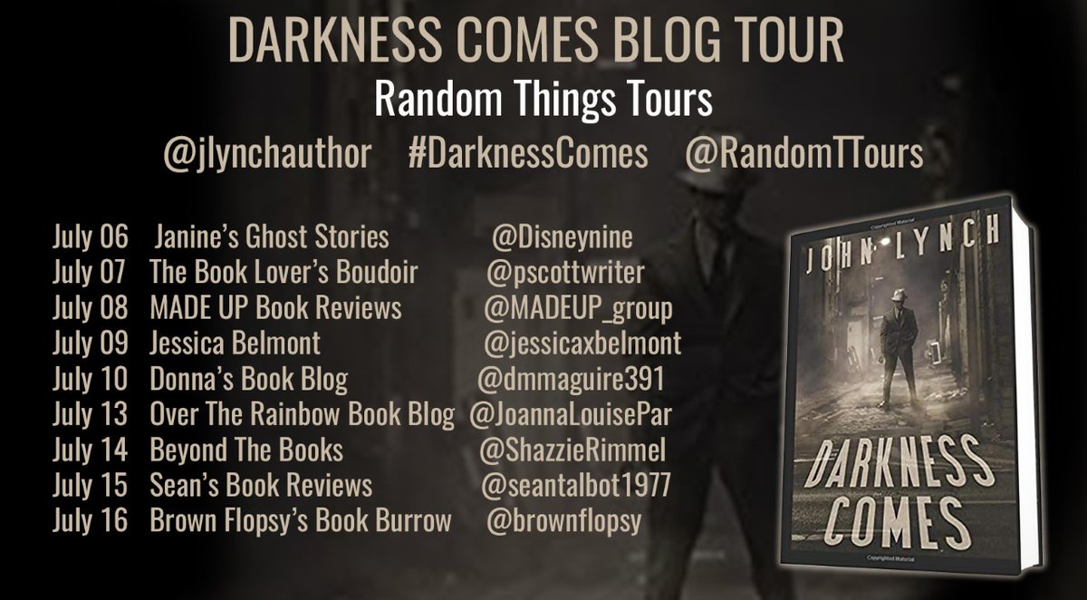 RandomTTours's tweet photo. MASSIVE Thanks #RandomThingsTours Bloggers for the #DarknessComes by @jlynchauthor Blog Tour - what a ride!
@jessicaxbelmont
@brownflopsy https://t.co/SyWjSIBkay