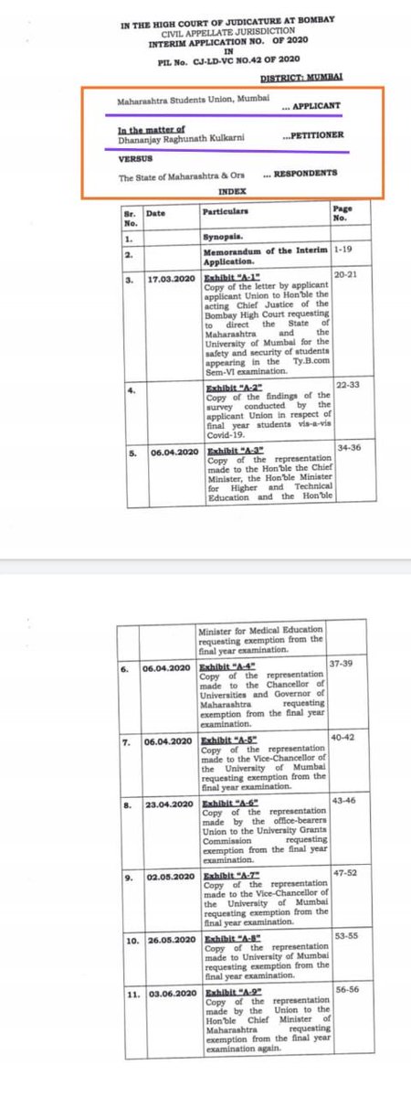 masuforjustice's tweet photo. MASU Files Intervention Application in the matter of PIL No [CJ-LD-VC NO.42 of 2020] to seek relief in the favour of students. 
The matter is listed for 17/07/2020 and  will be heard through video conferencing.
Adv.@SiddharthSIngle Adv.@PunjaniDeepa
@samant_uday @CMOMaharashtra https://t.co/JGRCwGLHHT