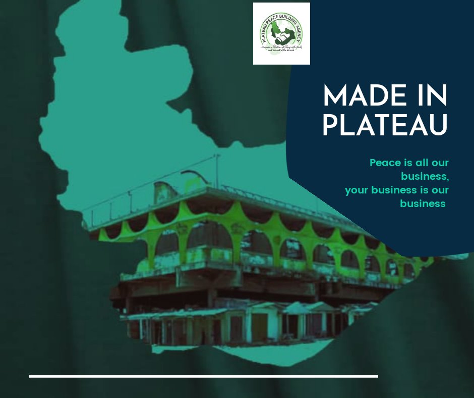 PLSPeaceAgency's tweet photo. It's time we tell the world what we have beyond our weather.
If you have a legitimate business in Plateau State, share with us and we will share with our friends.
#MadeInPlateau https://t.co/4mH7uAZzOl