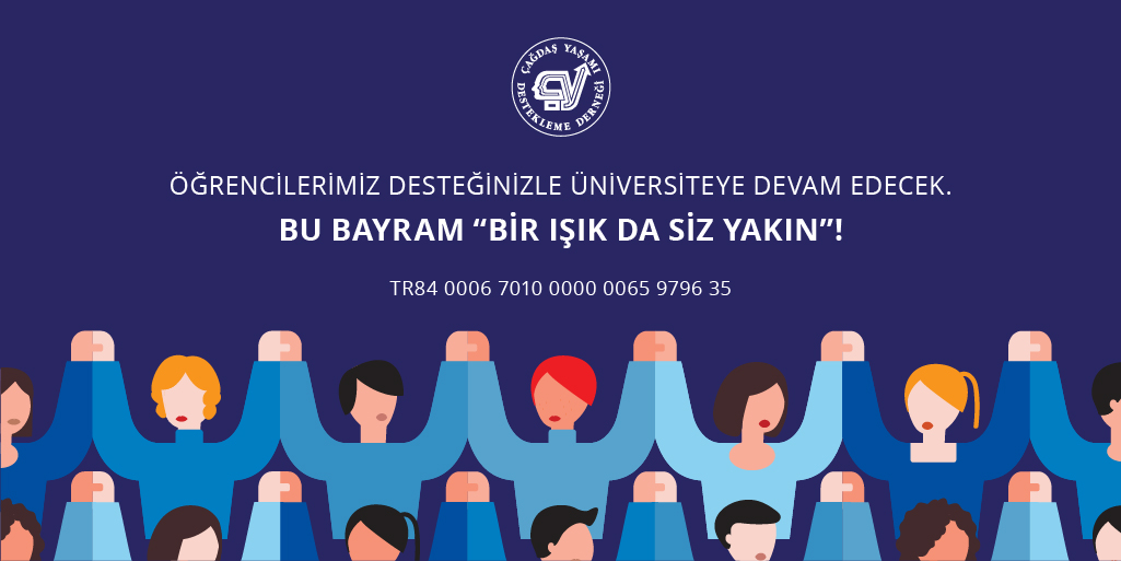 CagdasYasamDD's tweet photo. Bu Bayram “Bir Işık da Siz Yakın!”

Binlerce gencimiz okumak için desteğinizi bekliyor! ÇYDD'ye yaptığınız bağışlar, öğrencilerimizin eğitim hayallerini gerçekleştirecek katkıya dönüşecek. Gelin bayram sevincimizi paylaşarak çoğaltalım!

#ÇağdaşYaşamıDesteklemeDerneği https://t.co/ABcfEnI3mw
