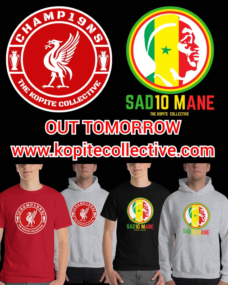 TheKopiteColle1's tweet photo. Releasing Tomorrow In Mens Tees &amp; Hoodies Our Champ19ns Logo &amp; Sad10 Mane Designs 
https://t.co/DEOBa2BDUh 
20% Off All Mens Tees &amp; Hoodies Code : 19TIMES 
.
.
#kopitecollective #lfc #ynwa #anfield #liverpoolfc #klopp #lfcinspired #liverpoolaremagic #liverpoolisred #champions https://t.co/QFDtV9bRnB