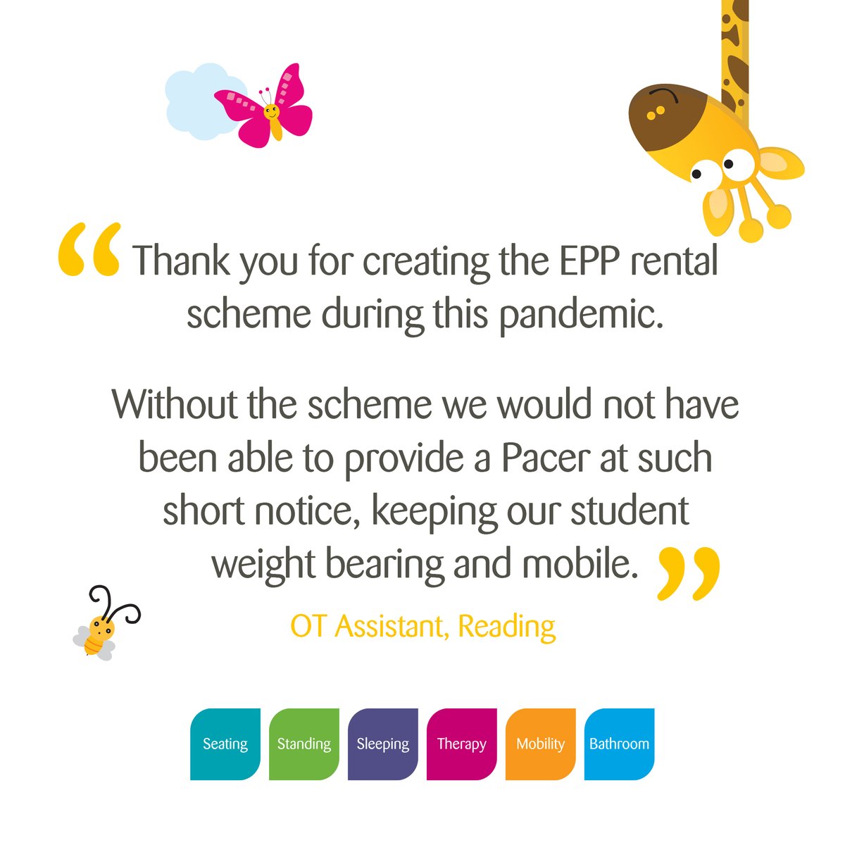 Jiraffe_org's tweet photo. We are proud to have continually supported our customers over the last few months, helping to ensure equipment provision for vulnerable children across the UK, as schools closed and shielding started 💛
#feedbackfriday #heretohelp #jiraffe #supportforlife https://t.co/LjRj7iRFSN