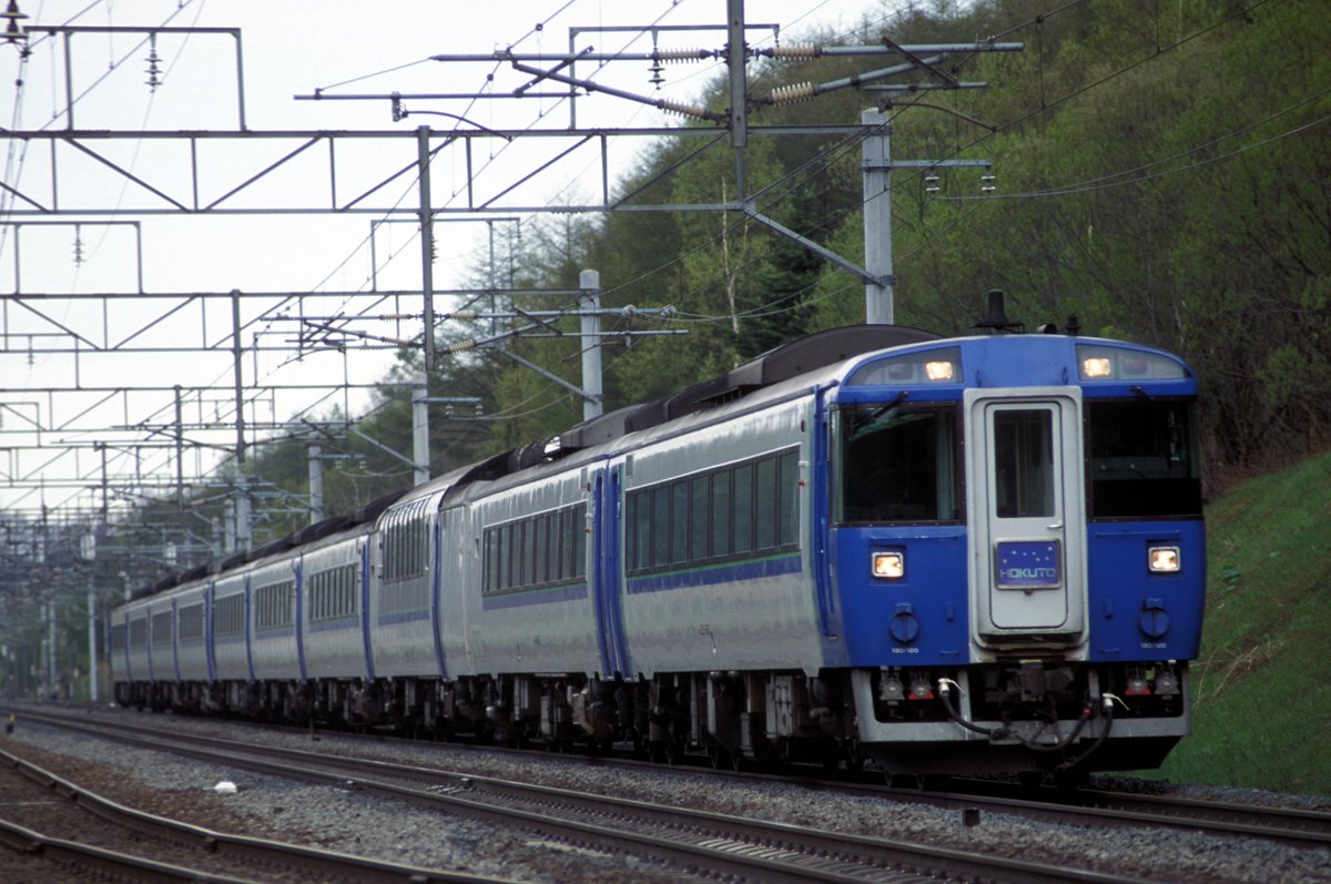 そして夜行おおぞらで札幌到着後、西の里でスーパーおおぞら・北斗