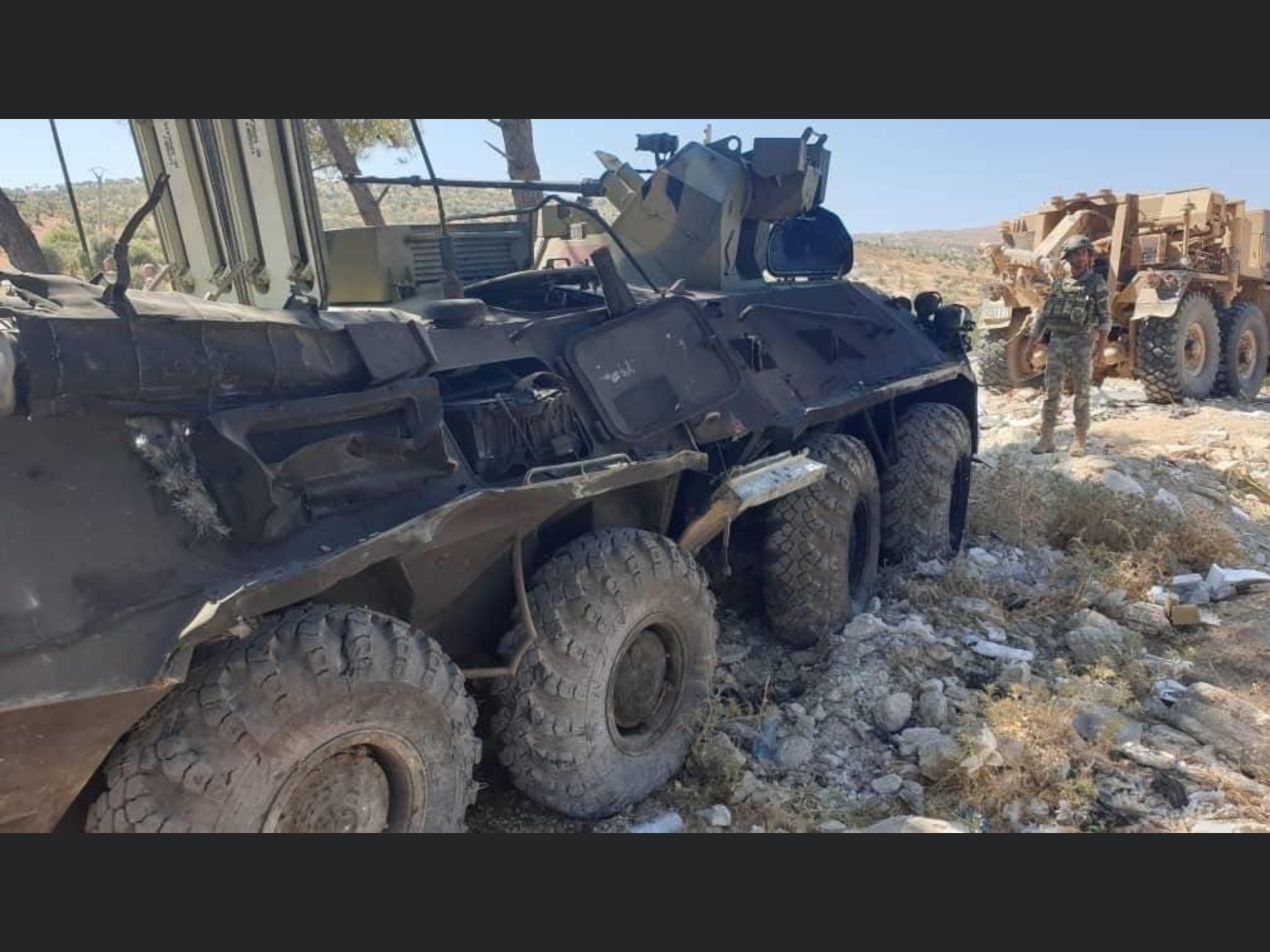 БТР-82а в Сирии