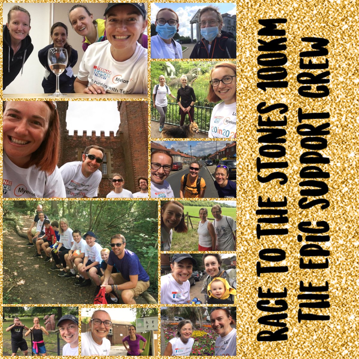 Loublou0209's tweet photo. Super proud to have completed @RaceToTheStones virtual 100km raising funds for the amazing @MyelomaUK &amp; @TeenageCancer - No race run alone, every km with friends!! #proud #vrtts #rtts #ukrunchat #womensrunningcommunity #myelomauk #teenagecancertrust Fundraising link in bio x https://t.co/VdjnbsYutU