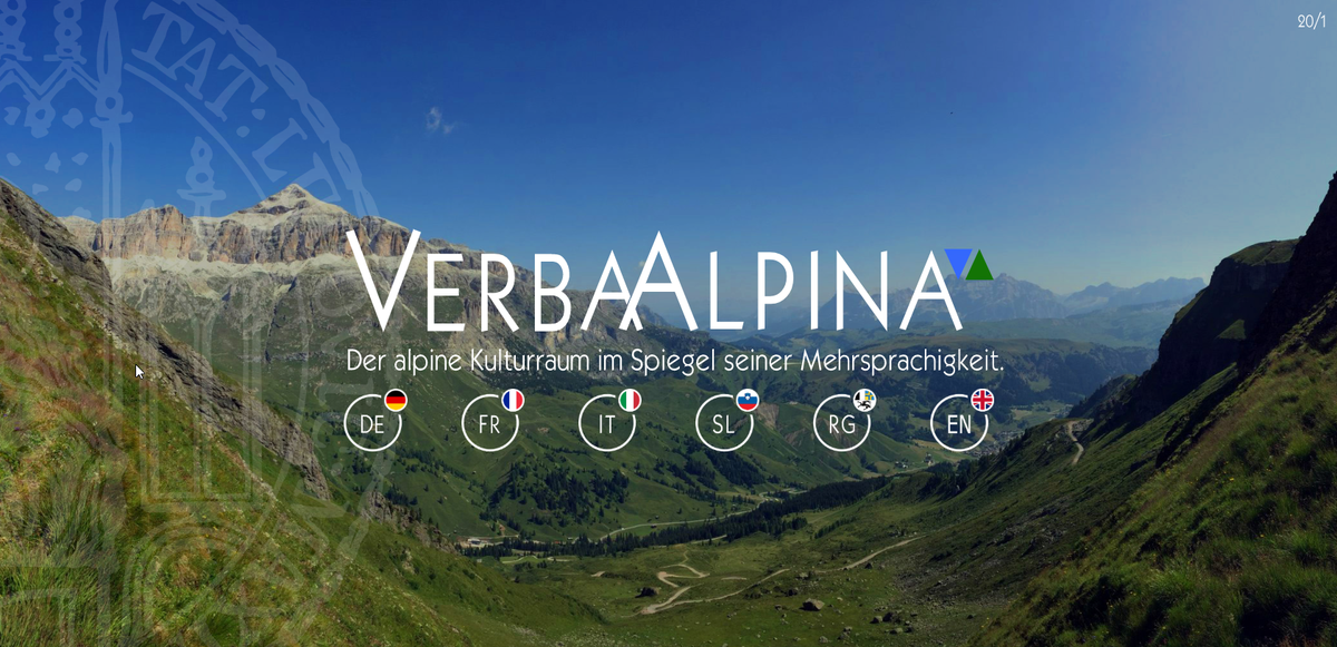 VerbaAlpina's tweet photo. Eine neue VerbaAlpina-Version ist da! Wir freuen uns auf zahlreiche Besuche unter https://t.co/lRnEioYh8r 🙂 https://t.co/c3ZbMVWRxi