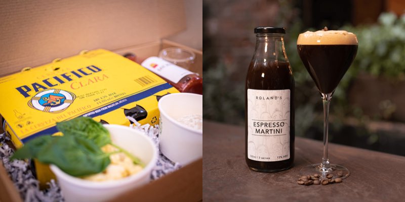 Beer Pizza Cocktail kits order before 12 for same day delivery. Order online rolandsleeds.co.uk/collections/gi… #pizza #cocktails #beers #leeds #SupportLocalBusinesses