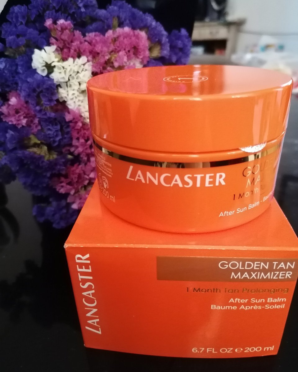 gautierisabelle's tweet image. Belle surprise dans ma boîte aux lettres ce matin, mon baume après-soleil est arrivé, avec les fortes chaleurs , un baume après solaire est indispensable pour une peau impeccable #Lancaster #LancasterBeauty #LiveWithLight #LancasterSunBeauty #aftersunbalm  #GoldenTanMaximizer