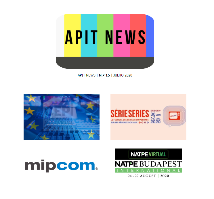 APITelevisao's tweet photo. APIT NEWS | N.°15⠀ 

➡️ https://t.co/jvm7Kvb6tc
 
@cepi_producers @mip @SerieSeries
#APITNews #newsletter #CEPI #uniãoeuropeia🇪🇺 #cultura #MIPCOM #MIPMarkets #Serieseries #NAPTE #NapteMarkets #produtoresindependentes #tvproducers #TV #apitv https://t.co/ABvYPZ77bB