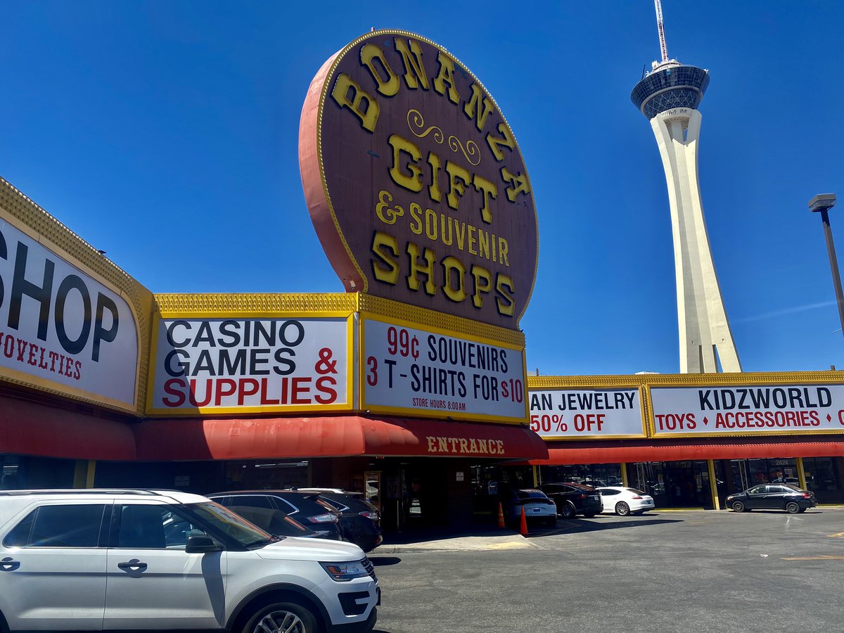 WereOpenLV's tweet photo. #covid19 has taken a heavy toll on businesses who rely on #tourism. But now that #NV has reopened #BonanzaGiftShop is hoping to make a comeback! 

Watch their story TODAY at 6AM and 6PM on @KTNV #WereOpenLV https://t.co/9V7GhEirPe