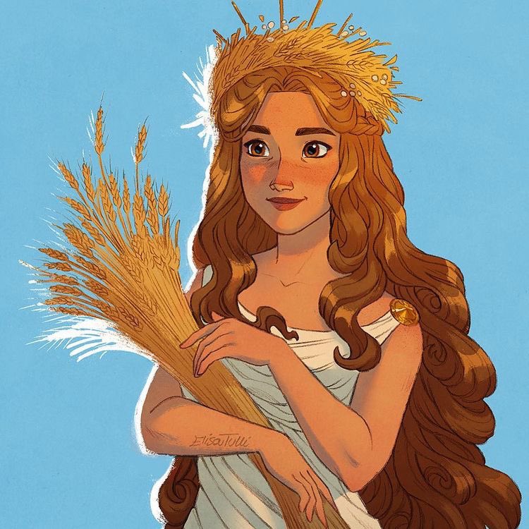 Marilla is Demeter, the goddess of the harvest and presides over grains and the fertility of the earth   #renewannewithane