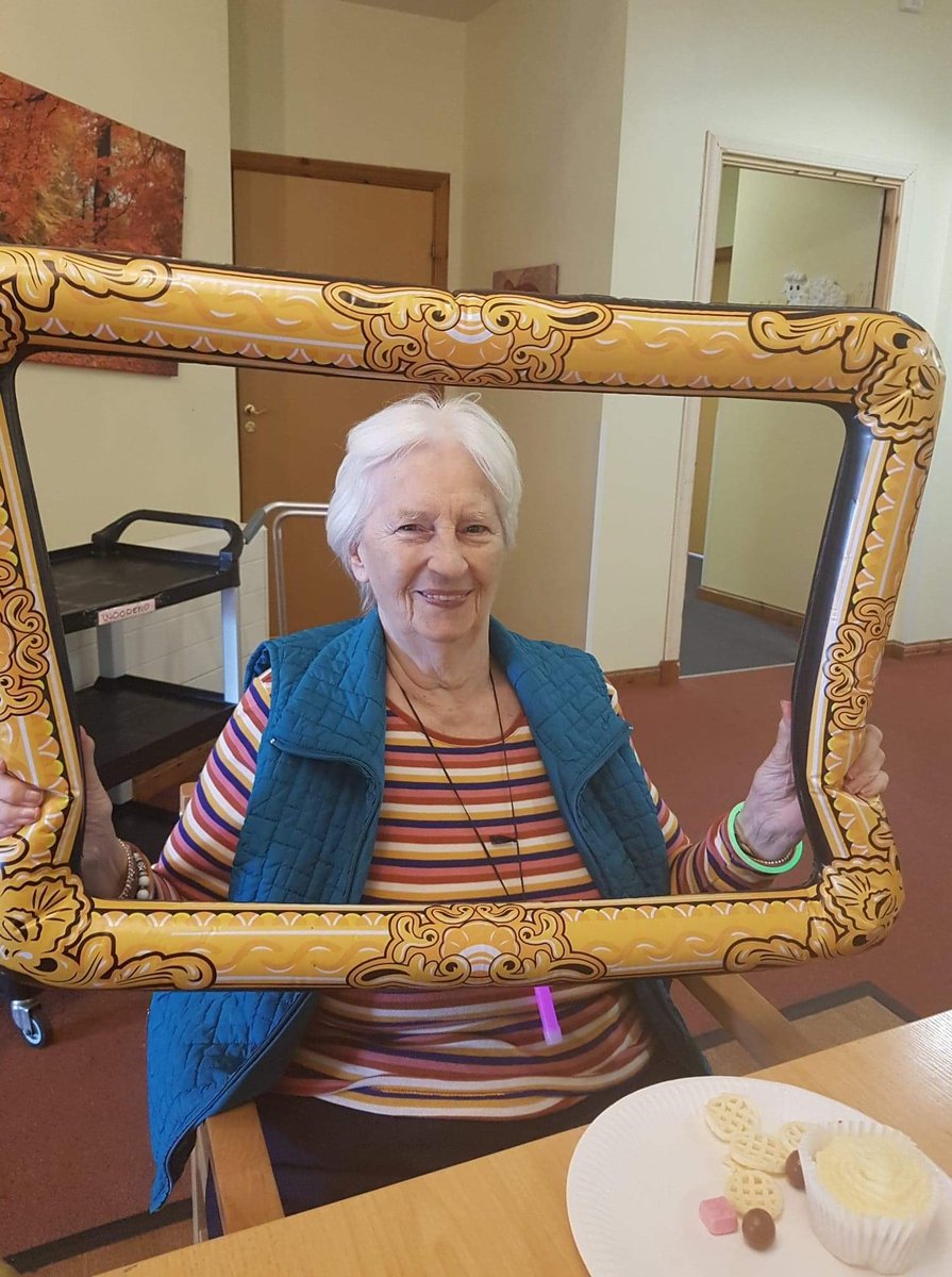 Some of our residents having a rip roaring good time celebrating National Care Home Day in style! #carehomeday20 #buffet #decorations #props #entertainment <a href="/HolmesCareGroup/">Holmes Care Group 💚</a> <a href="/LoveWestLothian/">West Lothian Council</a>