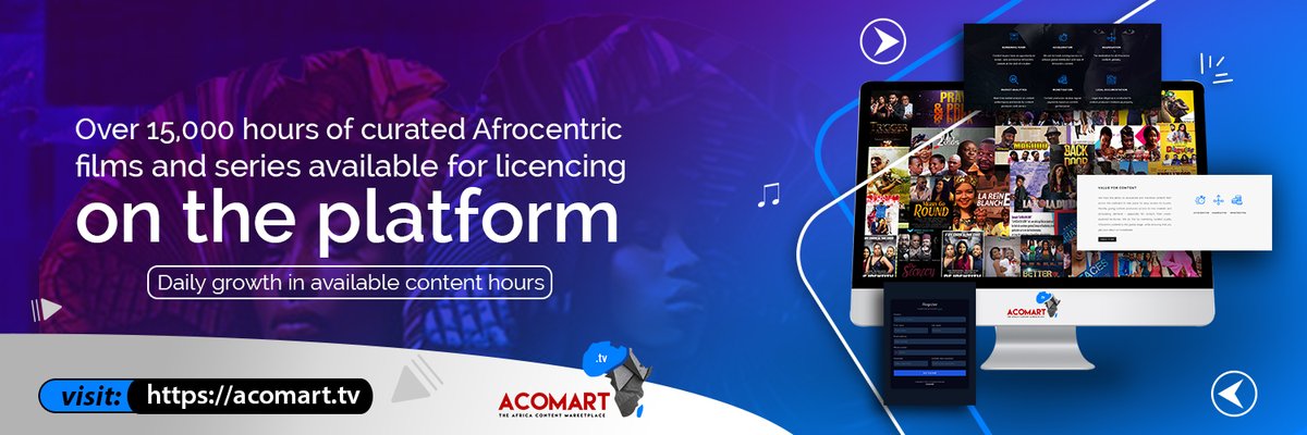 acomart3's tweet photo. Debuting African content for Africa, by Africa. #Acomart #filmafrica https://t.co/IlboLb5w1B