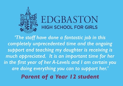 Edgbaston_High's tweet photo. #ehsinspire #ehstogether https://t.co/LCF0Uo1s7u