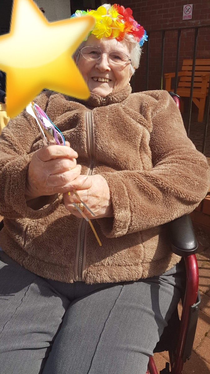 Some of our residents having a rip roaring good time celebrating National Care Home Day in style! #carehomeday20 #buffet #decorations #props #entertainment <a href="/HolmesCareGroup/">Holmes Care Group 💚</a> <a href="/LoveWestLothian/">West Lothian Council</a>