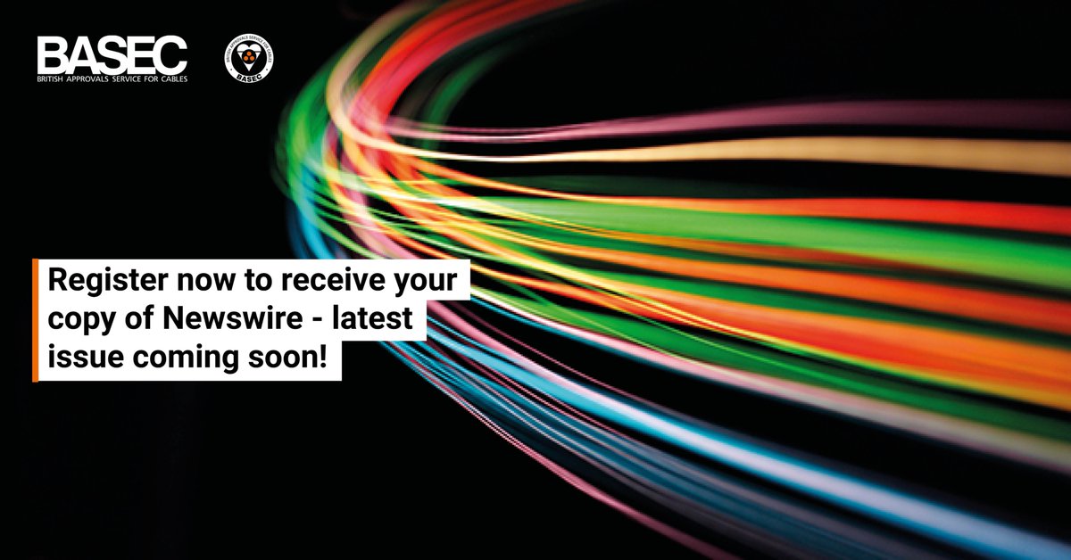BASECCables's tweet photo. Coming soon: Newswire BASEC's #technical newsletter is live next week! Register to 'Get Updates' https://t.co/jaKFyxHJjZ #BASEC #regionalteams #bepartofthejourney #cableexperts https://t.co/f00Tz4nIPK