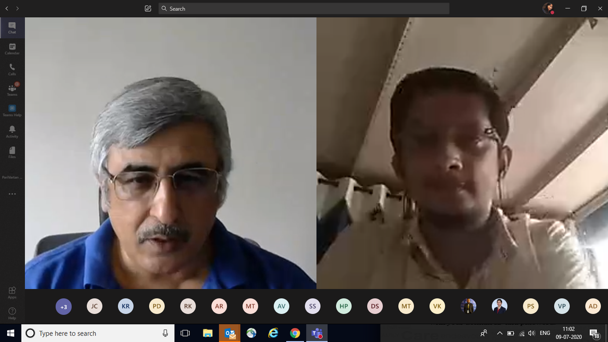 RILCampus's tweet photo. Our ET Interns were delighted to interact with our CHRO, Hydrocarbons- Mr. Ashwani Prashara over a virtual coffee connect session. Catch a few glimpses of the session here!
#RILWayOfLife #ETInterns #ManufacturingHRInterns #RelianceSummer https://t.co/bAcNNllFDS
