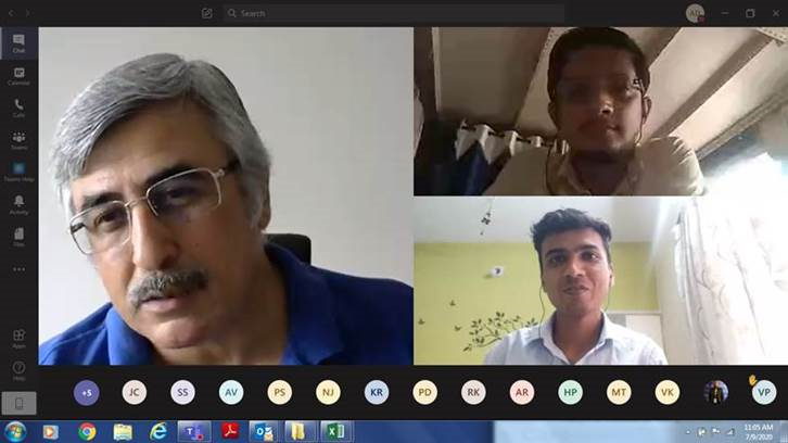 RILCampus's tweet photo. Our ET Interns were delighted to interact with our CHRO, Hydrocarbons- Mr. Ashwani Prashara over a virtual coffee connect session. Catch a few glimpses of the session here!
#RILWayOfLife #ETInterns #ManufacturingHRInterns #RelianceSummer https://t.co/bAcNNllFDS