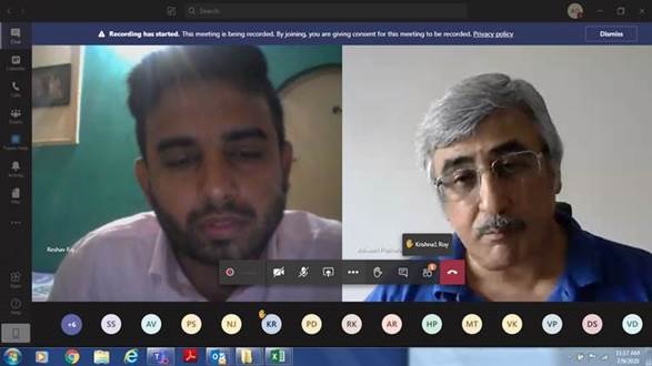 RILCampus's tweet photo. Our ET Interns were delighted to interact with our CHRO, Hydrocarbons- Mr. Ashwani Prashara over a virtual coffee connect session. Catch a few glimpses of the session here!
#RILWayOfLife #ETInterns #ManufacturingHRInterns #RelianceSummer https://t.co/bAcNNllFDS