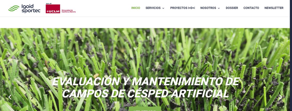 uclm_es's tweet photo. La FIFA acredita a la empresa derivada de la @uclm_es @GrupoIgoid para realizar ensayos técnicos en campos de césped artificial. Solo catorce laboratorios del mundo están habilitados para realizar este procedimiento.
https://t.co/uZNZHN6klj https://t.co/jzyPrdgwK9
