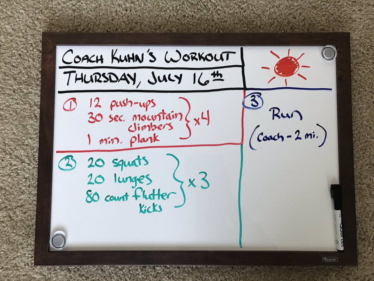 VColonie's tweet photo. 💪🏃‍♂️👊

1. Do in order and 1 set at a time. 
2. Challenge yourself, don’t cheat yourself
3. #EarnYourSleep https://t.co/fmCvQEls7c