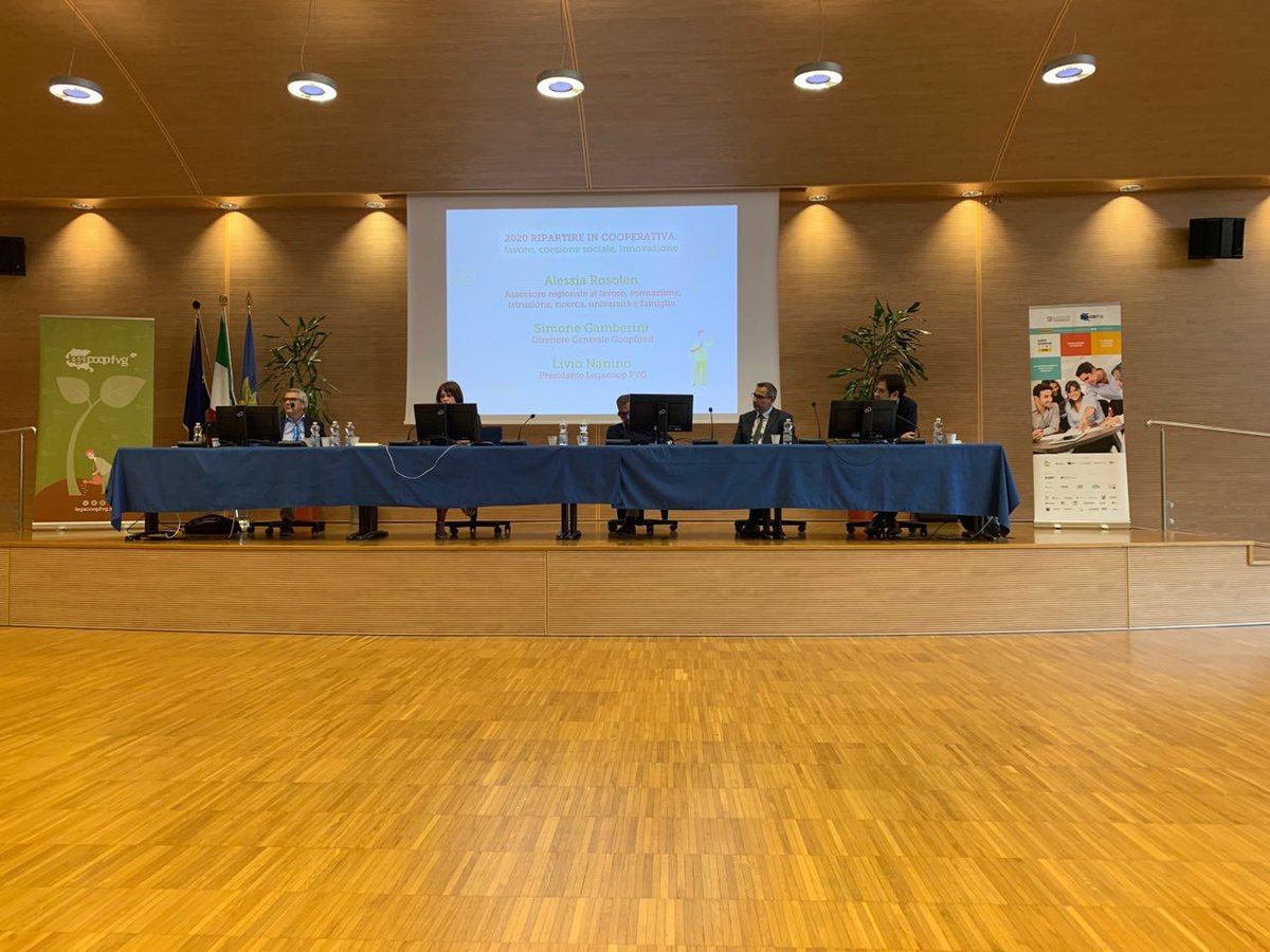 pdfvg's tweet photo. Il segretario @c_shaurli oggi a #Udine all'assemblea delle cooperative associate a #LegacoopFVG. Nel 2020 le parole guida sono "lavoro, coesione sociale, innovazione". La #impresacooperativa è una grande risorsa per la ripartenza post #COVID19 https://t.co/oclld5MCaf