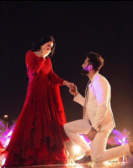 khebiSays_here's tweet photo. Lovely And Most Handsome Couple Of The Year.  ❤🌹
#sarahkhan | #FalakShabbir https://t.co/Lu2pMVq3dH