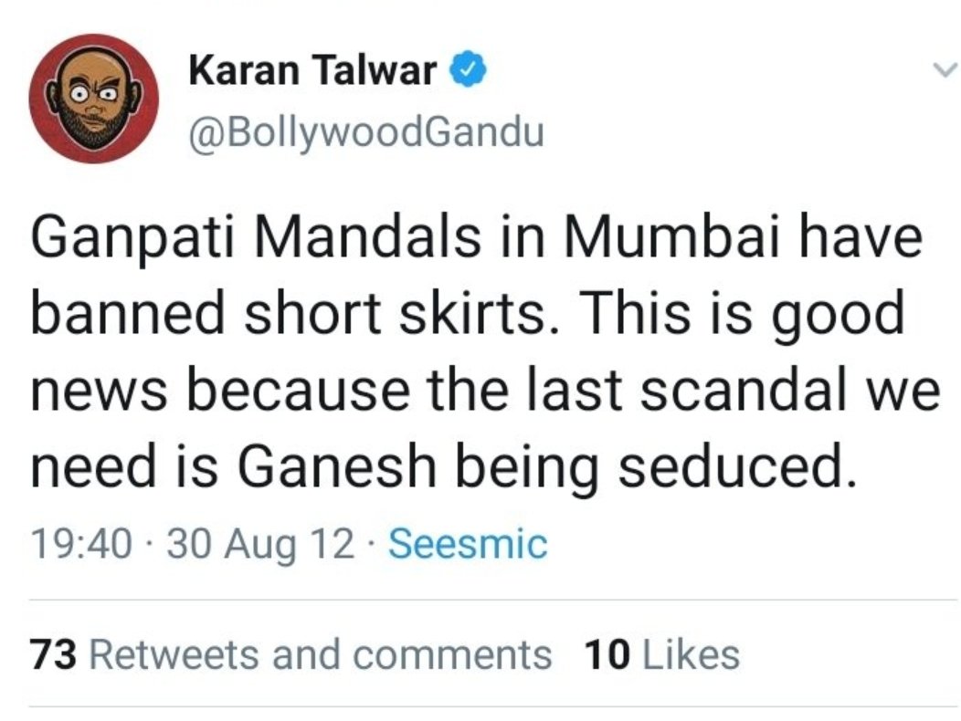 DharmoRakshatie's tweet photo. This is not comedy it is bigoted filth.

#BanAntiHinduComedy https://t.co/AR2HxtzTsy