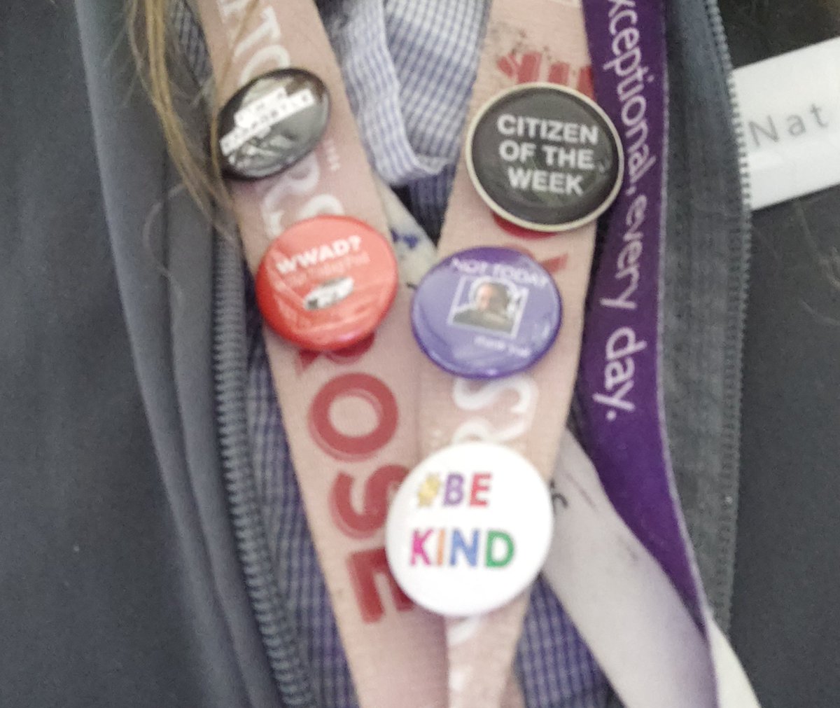 W1ldNat's tweet photo. Thought it was about time I wore these beauties. #Yappostles #WWAD #NotTodayThankYou @NotTodayPod https://t.co/5DoeUCUAcv