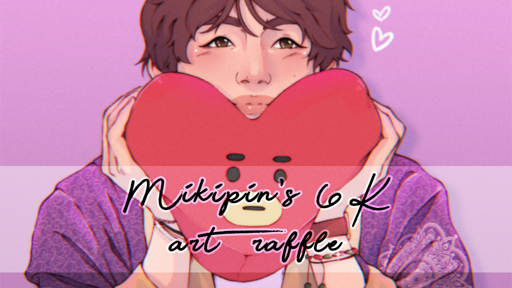 Art Raffle to celebrate 6k followers! ✨
Rules:
🌺Must be following me!
🌺Retweet this post to enter the raffle!

I'll choose 3 winners on July 31st. The prize for each of them will be a drawing of their choice, half body with cell shading!❤️
Good luck! ✨