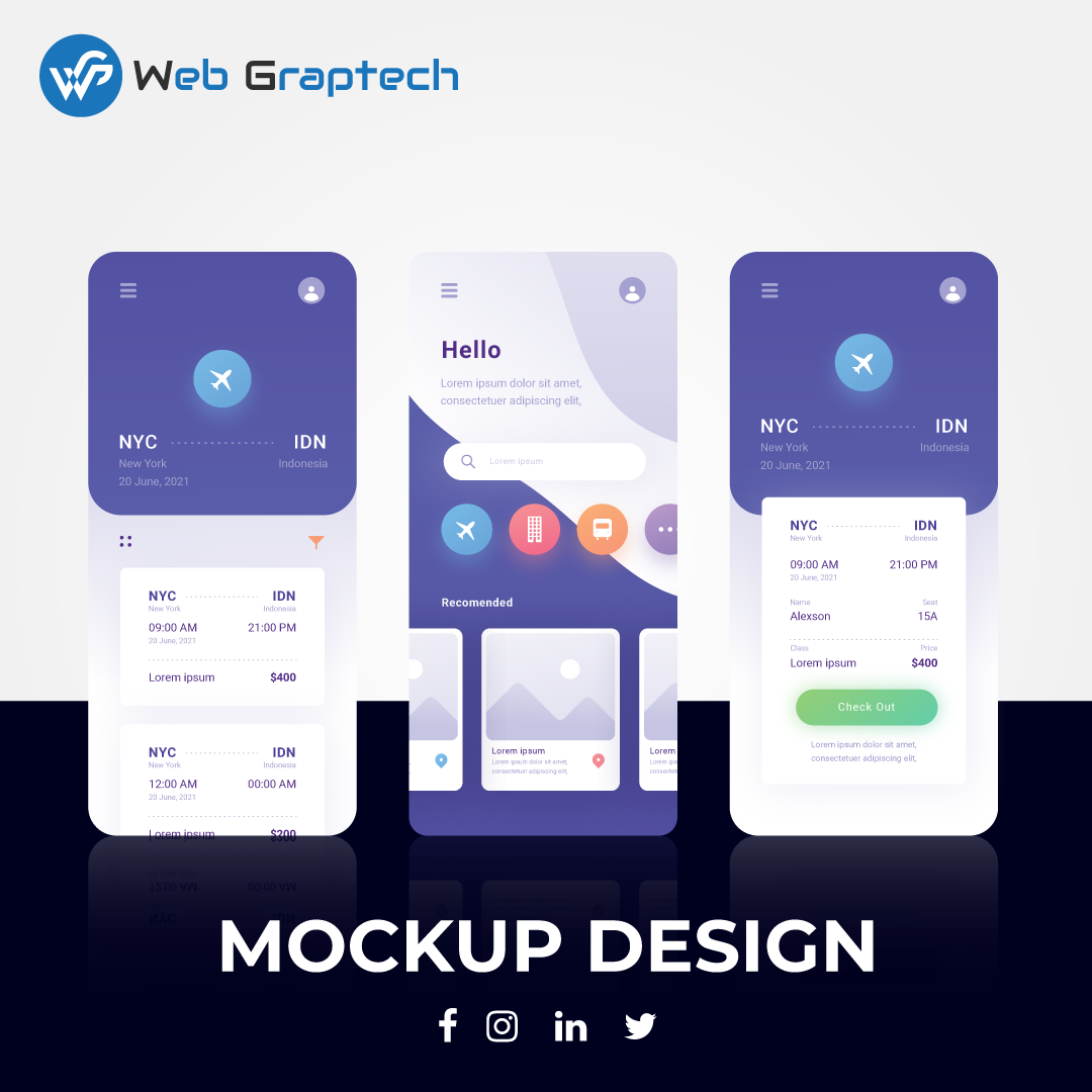 webgraptech's tweet photo. Webgraptech 👉 , Today's application design need to be simple to use.
We design your application as simple with best flow of action.
⭐ want to get featured? Use #webgraptech and tag us
Don't forget to call 👈 📞 call : 9717260640 , 8210151724 , 9891990591 🔖tag @webgraptech https://t.co/UI1SF7U9R9