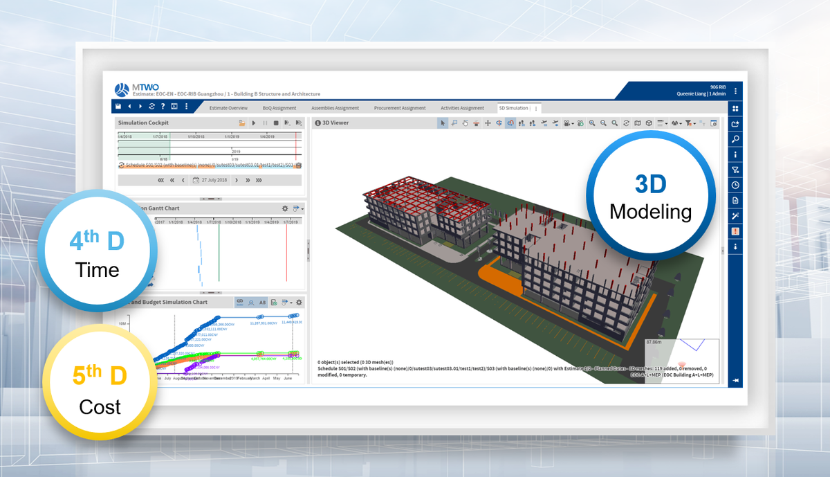 mtwocloud's tweet photo. Build better, smarter, and faster! With #MTWO #5DBIM technology, you can integrate your #3dmodels to the cost and time dimensions, enabling key stakeholders to virtually simulate the entire end-to-end #construction process before physically building it.
https://t.co/9yF70BXm9K https://t.co/589aREpKzP