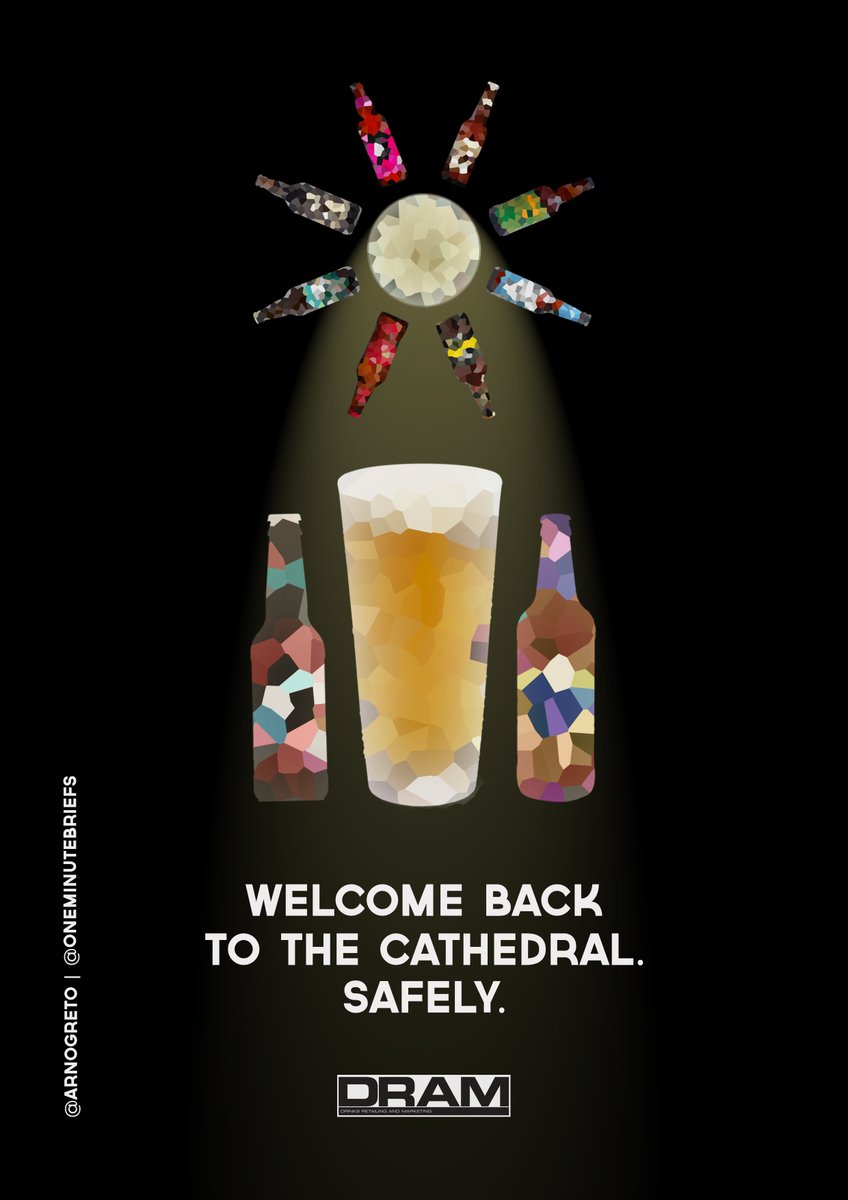 arnOgretO's tweet photo. Look who's here, the french latecomer.
My OMBrief of YesterDay 😉 J4F :
Create posters to welcome customers back to Scotland’s pubs and encourage them to socialise safely.
#LovePubLife #ProtectPubLife
@OneMinuteBriefs
In partnership with @dramscotland @TheDrum
@sharlyshaper https://t.co/Zn5OjnWPML